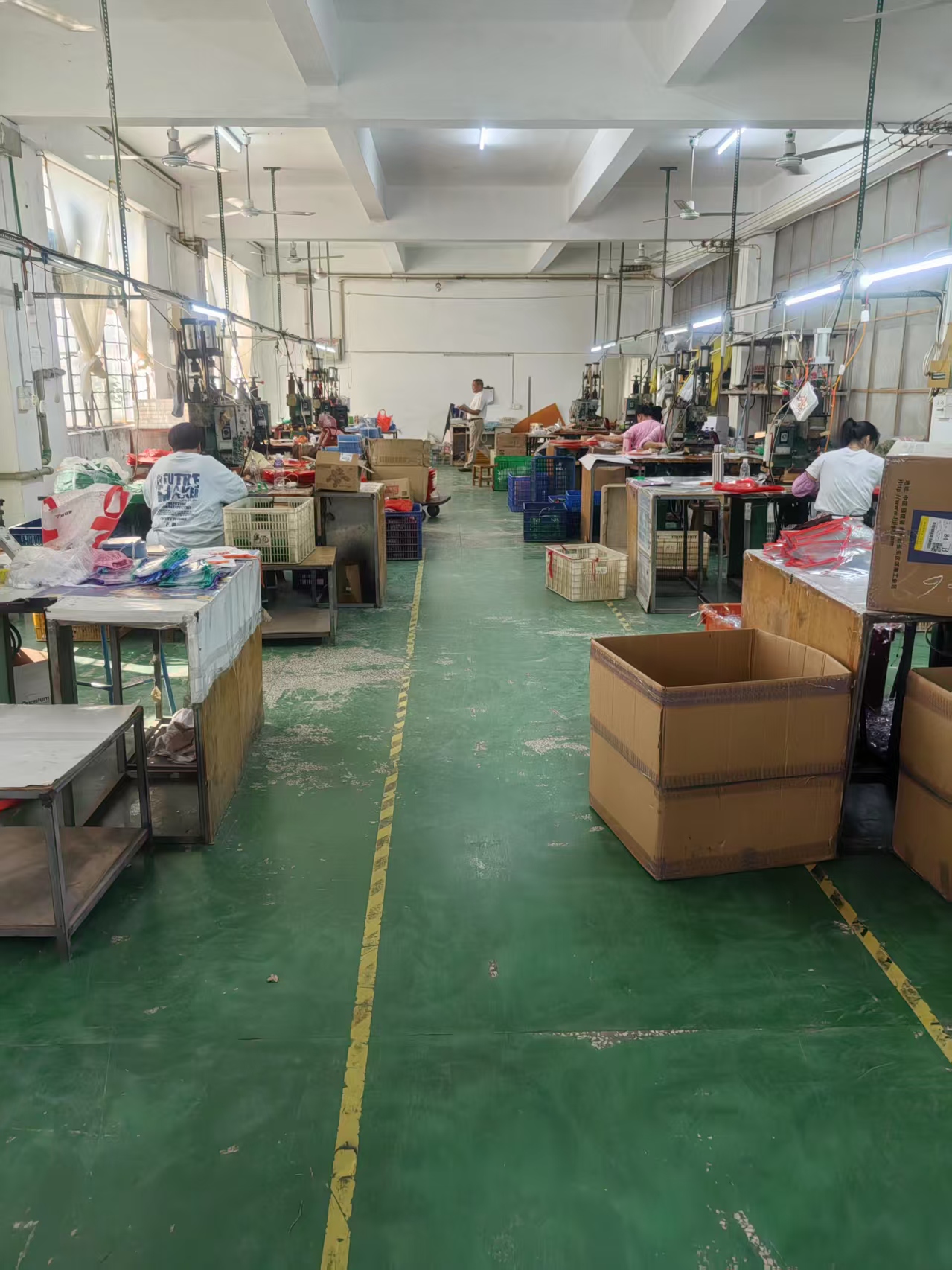 PVC bag manufacturing factory
