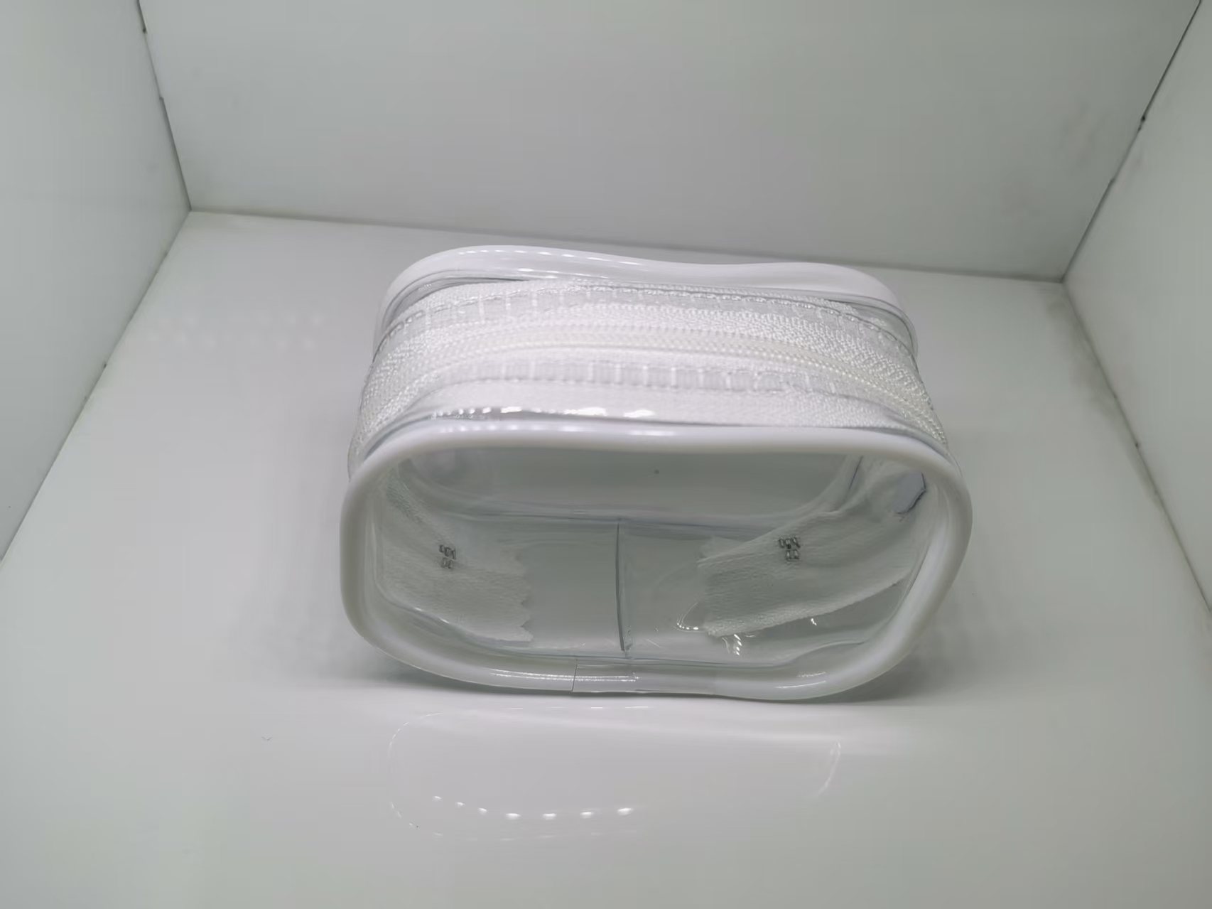 Korea-Exported Transparent PVC Storage Bag | Ideal for Pink Crocs Toys & MIFFY Stickers