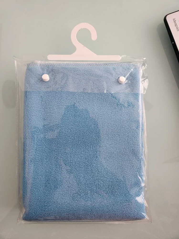 Transparent Pvc Hanger Button Pouch