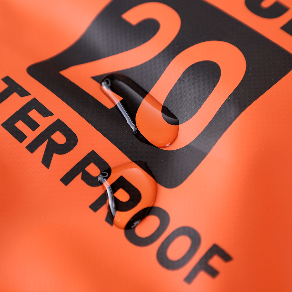 15/20L Waterproof Dry Bag Ocean Pack for Outdoor Rafting Swimming Beach Single Shoulder Handheld Dry Sack